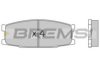 BREMSI BP2434 Brake Pad Set, disc brake